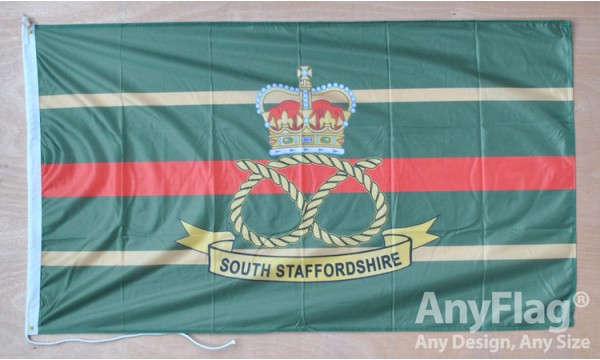 South Staffordshire Regiment Custom Printed AnyFlag®
